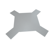 Крышка лестничного Х-разветвителя 600 мм HD КМ-Профиль (KLXD600 HD)