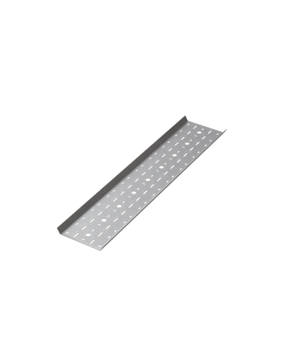 Дно лестничного лотка перфорированное 300х1,0 L2000 мм КМ-профиль (DLLP300-1.0-2000) в Чебоксарах Кабельные лотки Pintop.ru