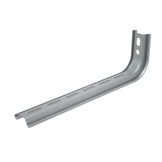 Консоль L-образная 400 мм INOX304 КМ-Профиль (KSL400 INOX304)