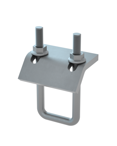 Зажим балочный усиленный 41 21-42 М8 КМ-Профиль (ZBU41 21-42 M8) в Чебоксарах Крепеж Pintop.ru