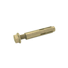Анкерный болт с гайкой 12х130 мм (М10) КМ-профиль (ANBG12-130)