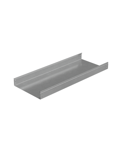 Лоток неперфорированный 80х400х1,0 L2000 мм Стандарт ПЛЮС INOX304 КМ-Профиль (LNEplus80-400-1.0-2000 INOX304) в Чебоксарах Кабельные лотки Pintop.ru