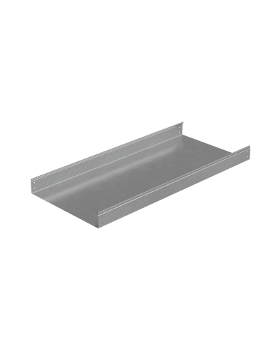 Лоток неперфорированный 80х500х1,0 L3000 мм Стандарт ПЛЮС INOX304 КМ-Профиль (LNEplus80-500-1.0-3000 INOX304) в Чебоксарах Кабельные лотки Pintop.ru