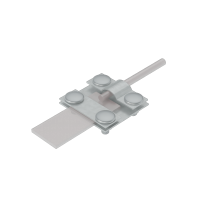 Контрольный соединитель полоса до 40 мм пруток Ø 5-10 мм INOX304 КМ-Профиль (KS-B40-D5-10 INOX304)