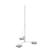 Вольностоящая молниеприемная мачта составная H4 м HD КМ-Профиль (VMR-H4 HD)
