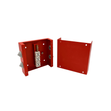 Коробка распределительная огнестойкая КРОПС, IP41, габаритные размеры 200х200х80 мм, для кабелей сечением до 25 мм2, 8 клемм КМ-Профиль (FRJB-KM-ST3-25-08-КРОПС-IP41)