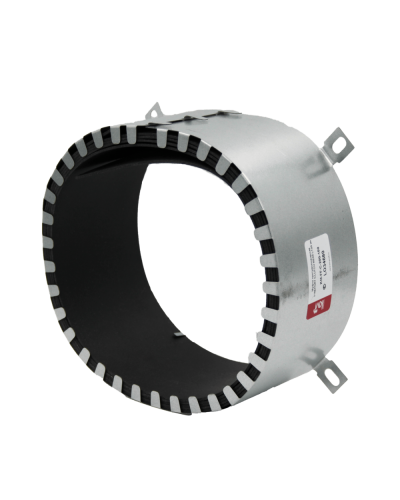 Муфта противопожарная FIREFORT CLUTCH M200 L100 мм КМ-Профиль (KM-FF-C-200-100) в Чебоксарах Повороты, муфты, тройники Pintop.ru