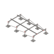 Опорная конструкция для установки оборудования TECHNORAPTOR STEELFOOT 1500х3000 тип 2 HD КМ-профиль (KM-TR-STF-SSEI-1500-3000-2 HD)