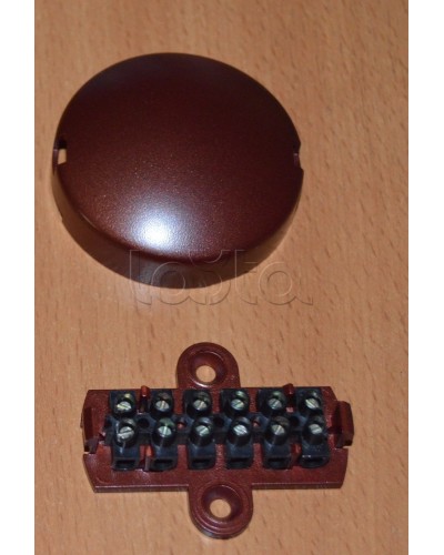 Коробка Комплектстройсервис УК-2П с клеммником на 6 контактов в Чебоксарах Распределительные коробки Pintop.ru