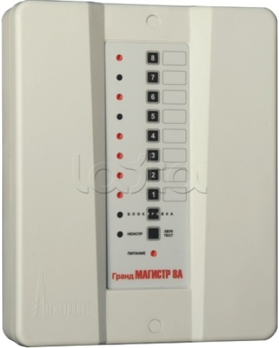 Прибор приемно-контрольный охранно-пожарный немодульного типа Магистраль Гранд МАГИСТР 1А в Чебоксарах Приемно-контрольные приборы Pintop.ru