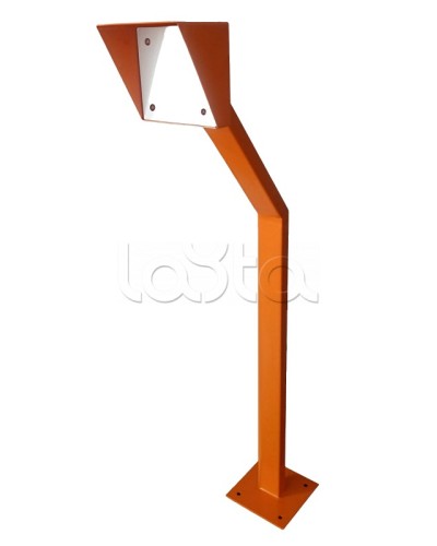 Стойка для считывателя Аякс 150х150 мм, оранжевая, Лайт, наклонная в Чебоксарах Дополнительное оборудование для СКУД Pintop.ru