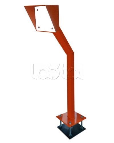 Стойка для считывателя Аякс 150х150 мм, черная, Базовая, наклонная в Чебоксарах Дополнительное оборудование для СКУД Pintop.ru