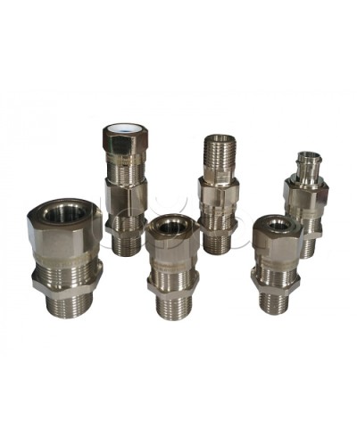 Металлический кабельный ввод взрывозащищённый Магнито-Контакт ВН20 Мр15 (под металлорукав Ø15) 1ExdIICGb/1ExeIIСGb/0ExiaIICGa/2ExnRIIGc/ExtaIIICDa в Чебоксарах Аксессуары для кабель-канала Pintop.ru