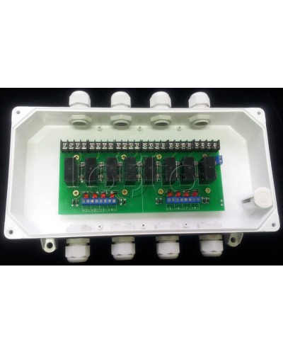 Устройство управления и коммутации Магнито-Контакт УУК-24-08 в Чебоксарах Модули сопряжения Pintop.ru