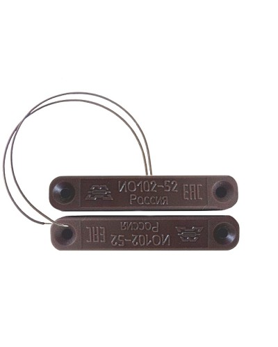 Извещатель охранный точечный магнитоконтактный Магнито-контакт ИО 102-52 (корпус ABS пластик) (Коричневый) в Чебоксарах Извещатели охранные Pintop.ru