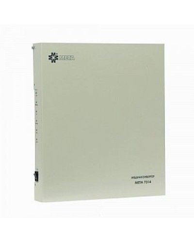 Медиаконвертер МЕТА 7314 в Чебоксарах Система оповещения и трансляции Мета Pintop.ru