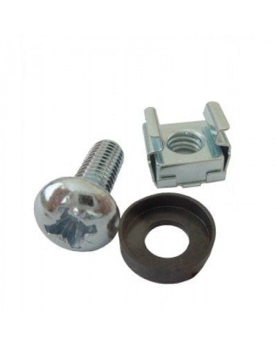 Комплект крепежа (винт М5 чёрный, гайка кузовная М5, шайба 5 чёрная по 40шт) МЕТА 9919 в Чебоксарах Система оповещения и трансляции Мета Pintop.ru