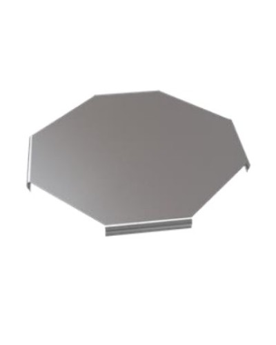 Крышка Х-образного ответвителя 100х15 (0,7) ПожТехКабель (568-002) в Чебоксарах Аксессуары для лотков Pintop.ru