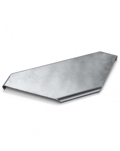 Крышка плоского угла 45° 500x15 (0,7) ПожТехКабель (550-007) в Чебоксарах Аксессуары для лотков Pintop.ru