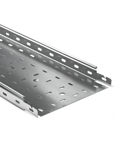 Лоток перфорированный PTK-Line ЛМПО 500x80 (1,0) 3м ПожТехКабель (535-046) в Чебоксарах Кабельные лотки Pintop.ru