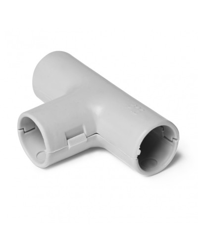 Тройник Т-образный соединительный для труб 16мм ПожТехКабель 702-001 в Чебоксарах Повороты, муфты, тройники Pintop.ru