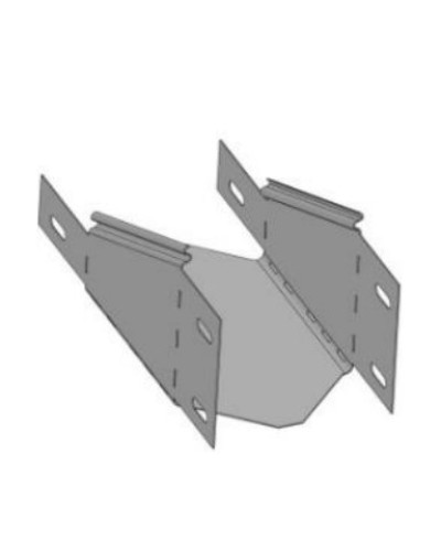 Редукция по высоте для лотка шириной 500 мм 100-50 (1,0) ПожТехКабель (580-057) в Чебоксарах Аксессуары для лотков Pintop.ru