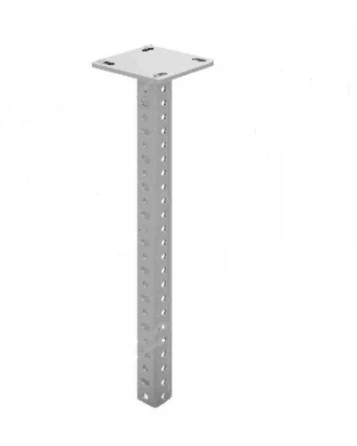 Стойка консольная сварная средние нагрузки 2200 (35х30) (2,0) (пятка 120х45)(4,0) ПожТехКабель (573-011) в Чебоксарах Аксессуары для лотков Pintop.ru