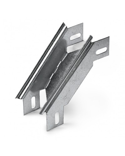 Угол вертикальный внешний 90° 100x80 (0,7) ПожТехКабель (551-100) в Чебоксарах Аксессуары для лотков Pintop.ru