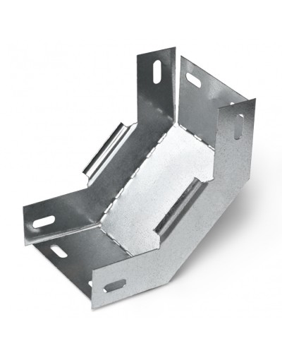 Угол вертикальный внутренний 90° 400x100 (0,7) ПожТехКабель (558-005) в Чебоксарах Аксессуары для лотков Pintop.ru