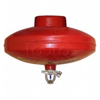 Модуль порошкового пажаротушения ПОЖТЕХНИКА МПП-7/141 МИГ (диск) (температура срабатывания +141°С) (красный)