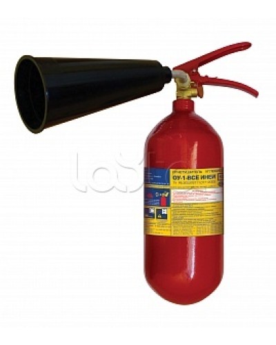 Огнетушитель ПОЖТЕХНИКА ОУ-6 -Морской ИНЕЙ (89В, до 10 000V) (баллон по ГОСТ 949) в Чебоксарах Огнетушители Pintop.ru
