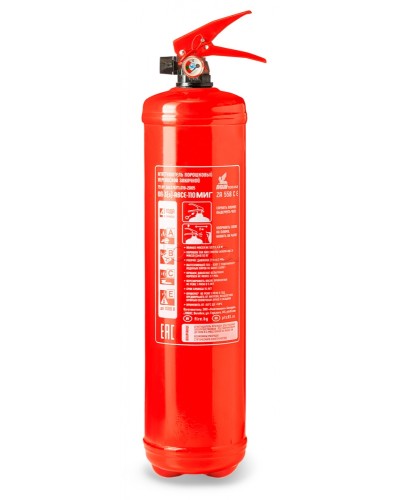 Огнетушитель порошковый ПОЖТЕХНИКА ОП-3(з) МИГ d110 (2А, 55В, С, Е) в Чебоксарах Огнетушители Pintop.ru