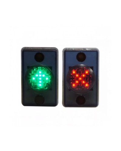 Светодиодная мнемосхема красный крест - зеленая стрелка Promix-VI.LED.01 в Чебоксарах Дополнительное оборудование для СКУД Pintop.ru