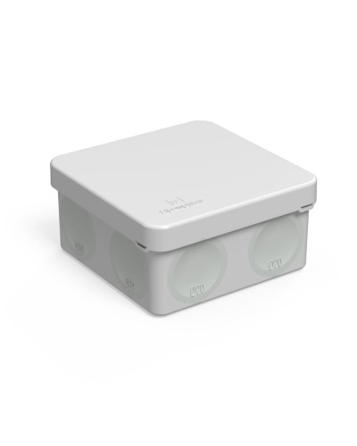 Коробка распред. 60-0210м двухкомп. безгалогенная (HF) 80х80х40 (8шт/уп) Промрукав (60-0210м) в Чебоксарах Распределительные коробки Pintop.ru