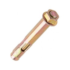 Анкерный болт с гайкой оцинкованный М10/12х130 (10 шт/уп) Промрукав (PR08.10326)