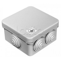 Коробка уравнивания потенциалов для открытой установки 70х70х40 (132шт/кор) Промрукав (40-0200-У)