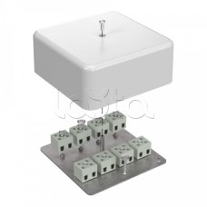 Коробка огнестойкая для кабель-канала 40-0470-FR2.5-16 Е15-Е60 (латунь) 103х103х45 Промрукав (40-0470-FR2.5-16-Е60)