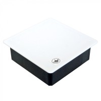 Коробка уравнивания потенциалов для скрытой установки в сплошные стены 103х103х47 (72шт/кор) Промрукав (80-0860-У)