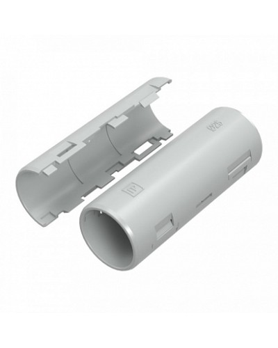 Муфта разборная d25 мм атмосферостойкая серая (5шт/300шт уп/кор) Промрукав (PR13.0431) в Чебоксарах Повороты, муфты, тройники Pintop.ru