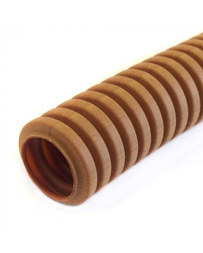 Труба гофрированная ПВХ легкая 350 Н бук с/з д20 (25 м/уп) Промрукав (PR01.0037) в Чебоксарах Труба гофрированная Pintop.ru