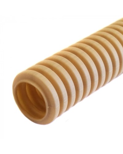 Труба гофрированная ПВХ легкая 350 Н сосна с/з д20 (100 м/уп) Промрукав (PR01.0046) в Чебоксарах Труба гофрированная Pintop.ru