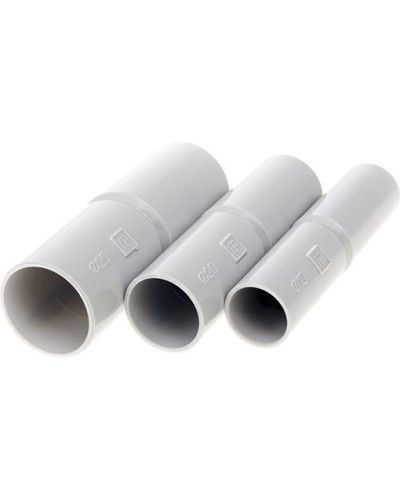 Патрубок-муфта д20 (70 шт/уп) Промрукав PR.01720 в Чебоксарах Повороты, муфты, тройники Pintop.ru