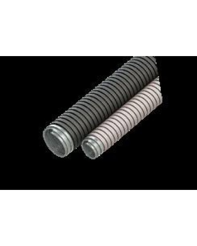 Труба гофрированная ПНД лёгкая 350 Н безгалогенная (HF) стойкая к ультрафиолету серая с/з д25 (50м/2600м уп/пал) Промрукав PR02.0131 в Чебоксарах Труба гофрированная Pintop.ru