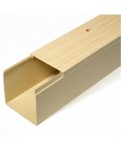 Кабель-канал сосна 2-й замок 60х60 (24м/уп) Промрукав (PR.025450) в Чебоксарах Кабель-канал Pintop.ru