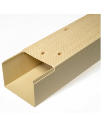 Кабель-канал сосна 2-й замок 80х60 (18м/уп) Промрукав (PR.025452) в Чебоксарах Кабель-канал Pintop.ru