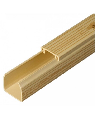 Кабель-канал сосна 2-й замок в п/э 16х16 (84 м/уп) Промрукав (PR03.0180) в Чебоксарах Кабель-канал Pintop.ru