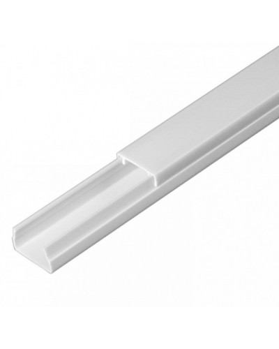 Кабель-канал белый 2-й замок в п/э 15х10 (234м/уп) Промрукав (PR.0325201) в Чебоксарах Кабель-канал Pintop.ru