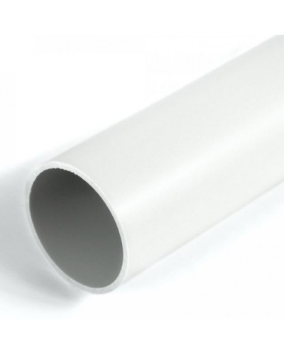 Труба жесткая ПВХ 2-х метровая легкая белая д25 (80м/уп) Промрукав (PR05.0025) в Чебоксарах Гладкая труба Pintop.ru