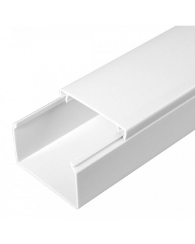 Кабель-канал белый 2-й замок в г/к 60х40 (40м/уп) Промрукав (PR.056040) в Чебоксарах Кабель-канал Pintop.ru
