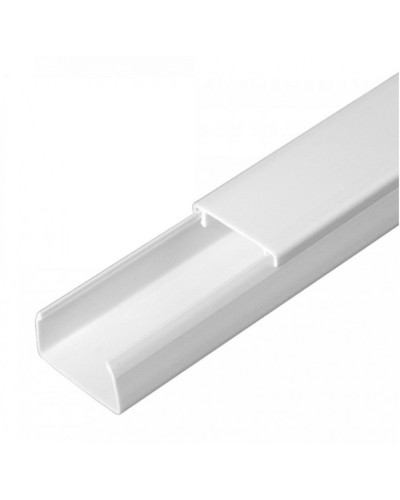 Кабель-канал белый 2-й замок в г/к 25х16 (80м/уп) Промрукав (PR.062516) в Чебоксарах Кабель-канал Pintop.ru